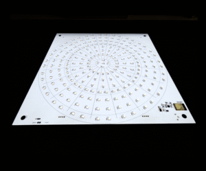 Placa retroiluminada